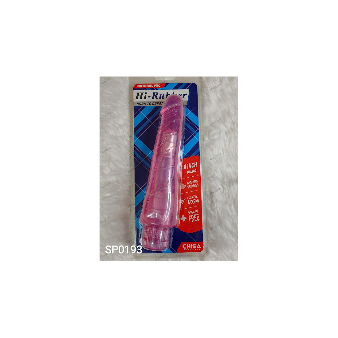 VIBRADOR HI RUBBER BORN TO CREATE 8.8