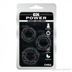 GK POWER BEADED COCK RINGS...